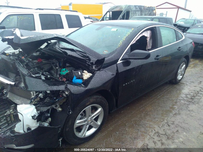 2022 CHEVROLET MALIBU LS VIN: 1G1ZB5ST3NF197376