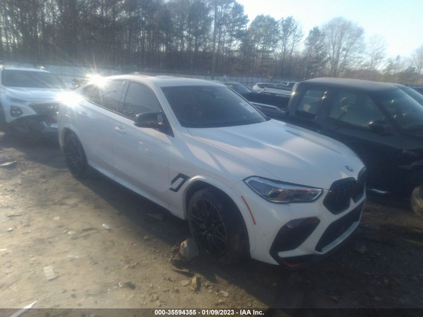 2021 BMW X6 M VIN: 5YMCY0C02M9F35697