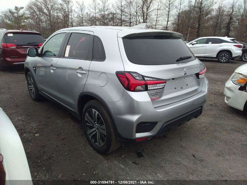 2020 MITSUBISHI OUTLANDER SPORT ES 2.0/SP 2.0 VIN: JA4AP3AU4LU007088