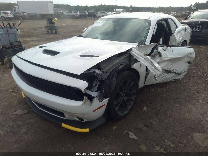 2021 DODGE CHALLENGER R/T SCAT PACK VIN: 2C3CDZFJXMH654385