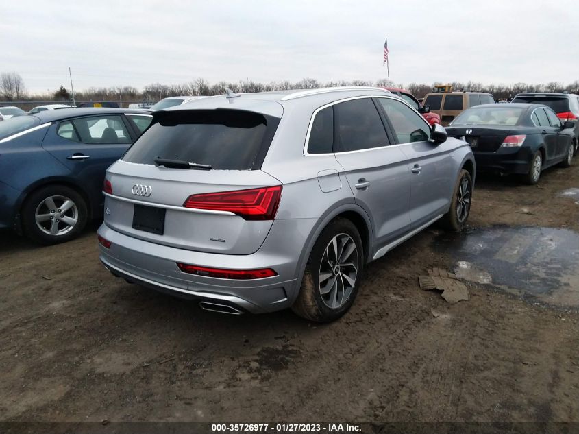 2022 AUDI Q5 S LINE PREMIUM PLUS VIN: WA1EAAFY7N2069232