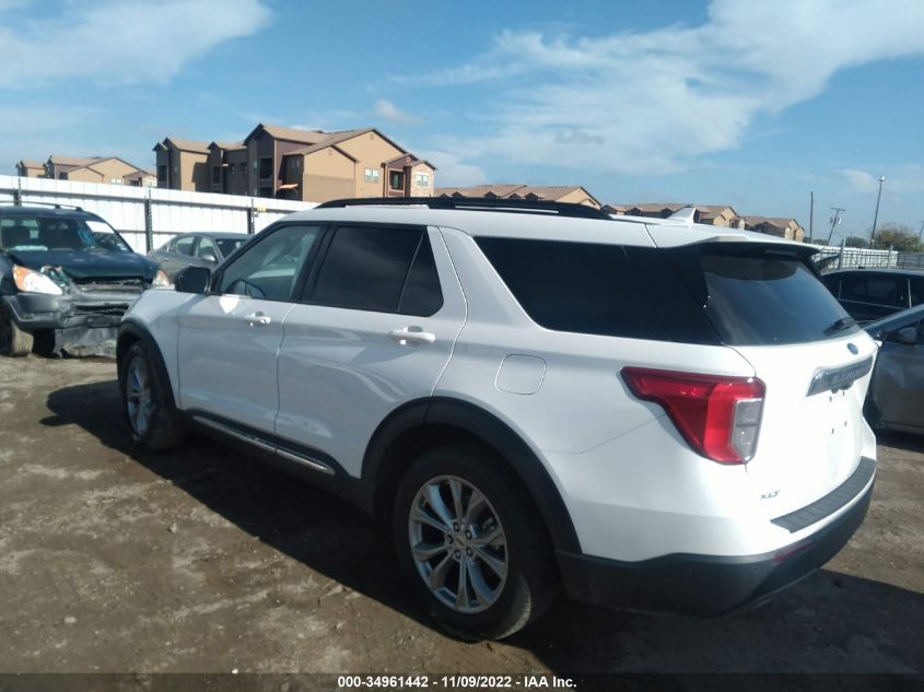 2020 FORD EXPLORER XLT VIN: 1FMSK7DH7LGD15252