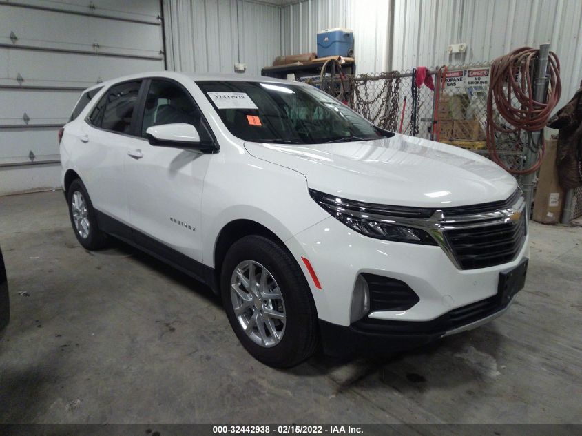 2022 CHEVROLET EQUINOX LT VIN: 3GNAXKEV2NL109089