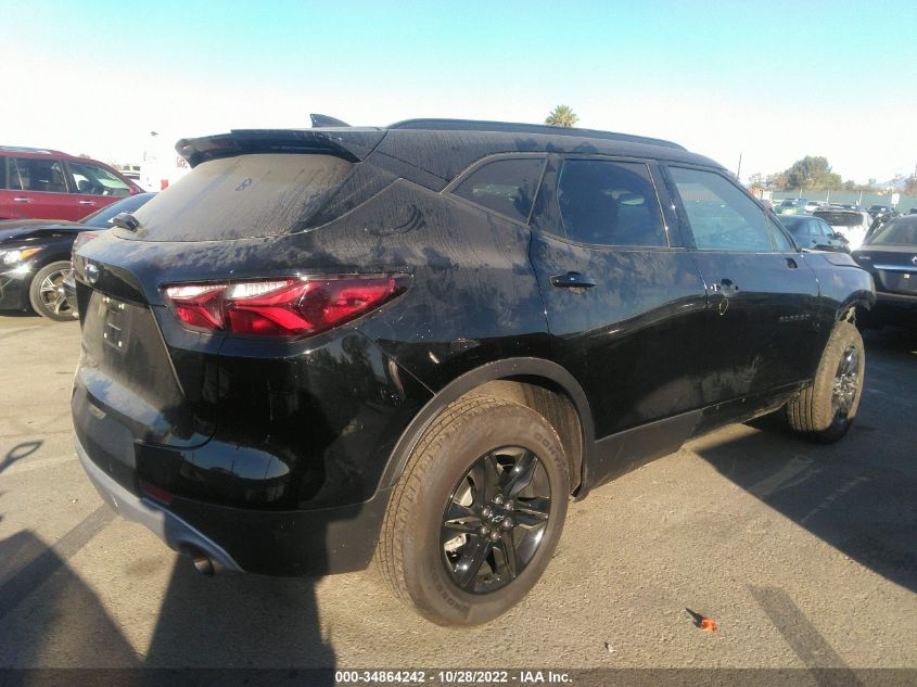 2022 CHEVROLET BLAZER LT VIN: 3GNKBCR49NS139187