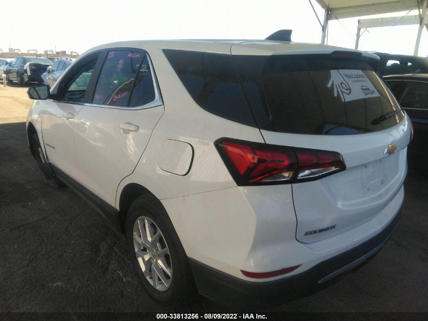 2022 CHEVROLET EQUINOX LT VIN: 3GNAXKEV9NL184226