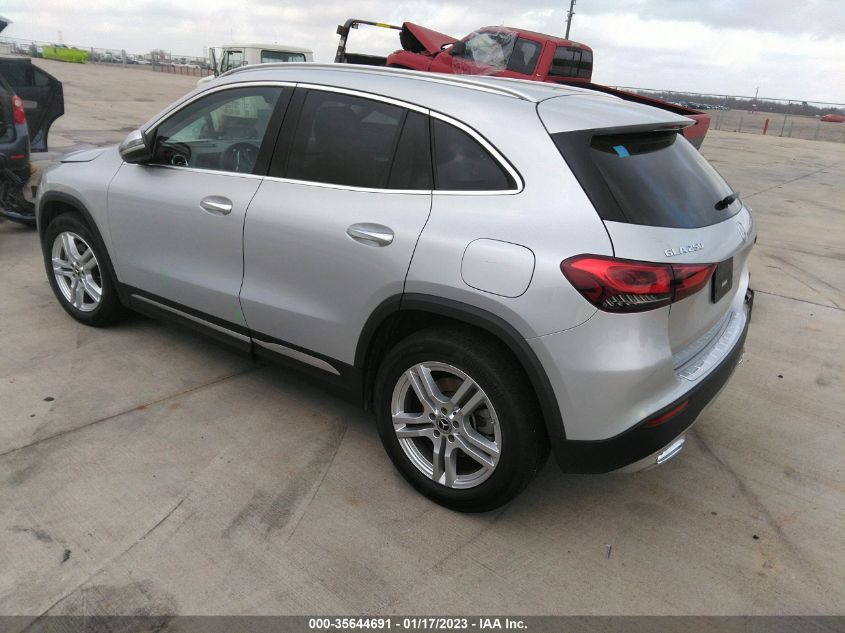 2021 MERCEDES-BENZ GLA GLA 250 VIN: W1N4N4HB5MJ180861