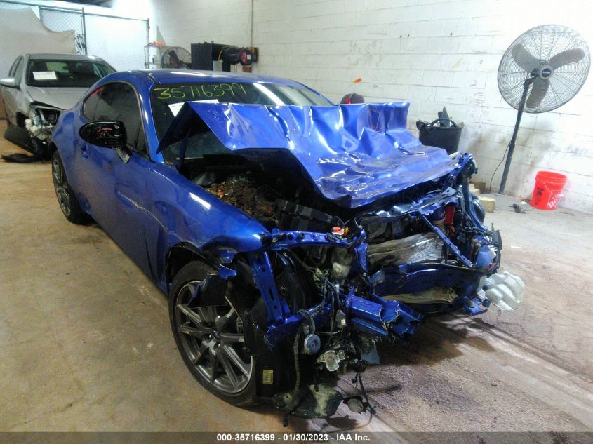 2022 SUBARU BRZ PREMIUM VIN: JF1ZDBB15N9703258