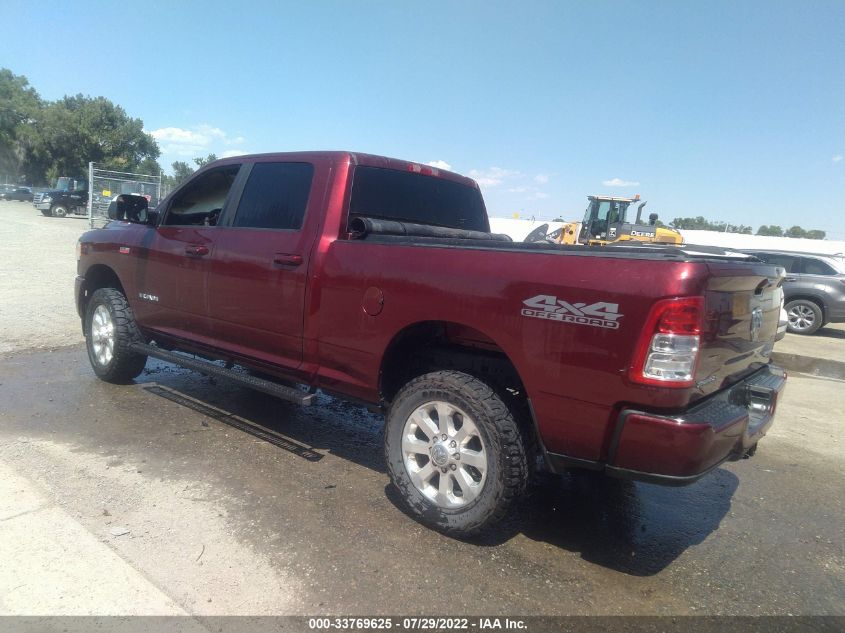 2021 RAM 2500 BIG HORN VIN: 3C6UR5DJ7MG543166