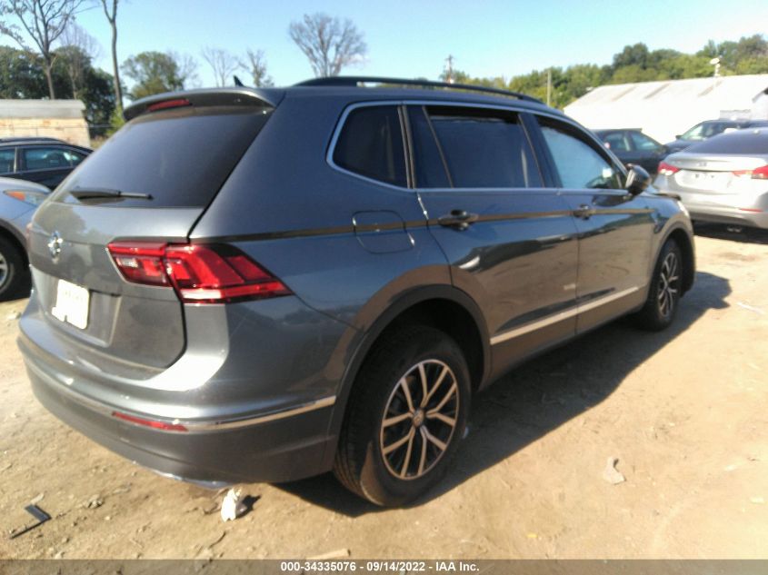 2021 VOLKSWAGEN TIGUAN SE/SE R-LINE BLACK/SEL VIN: 3VV3B7AX8MM050709