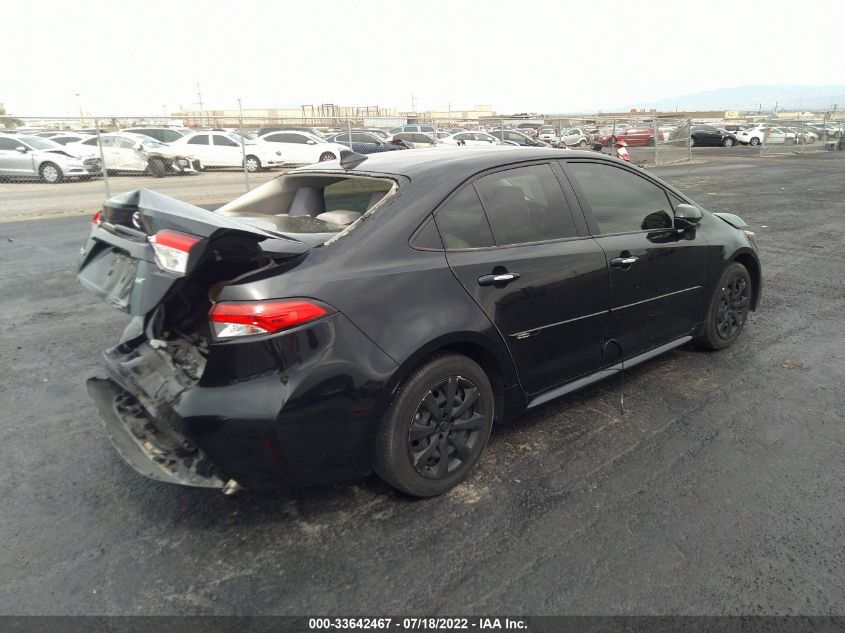 2020 TOYOTA COROLLA LE VIN: JTDEPRAE5LJ078885