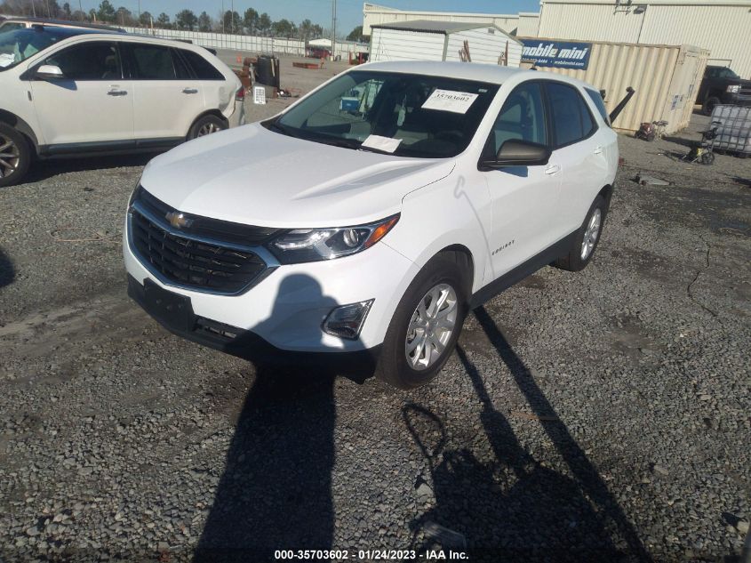 2021 CHEVROLET EQUINOX LS VIN: 3GNAXSEV2MS124065