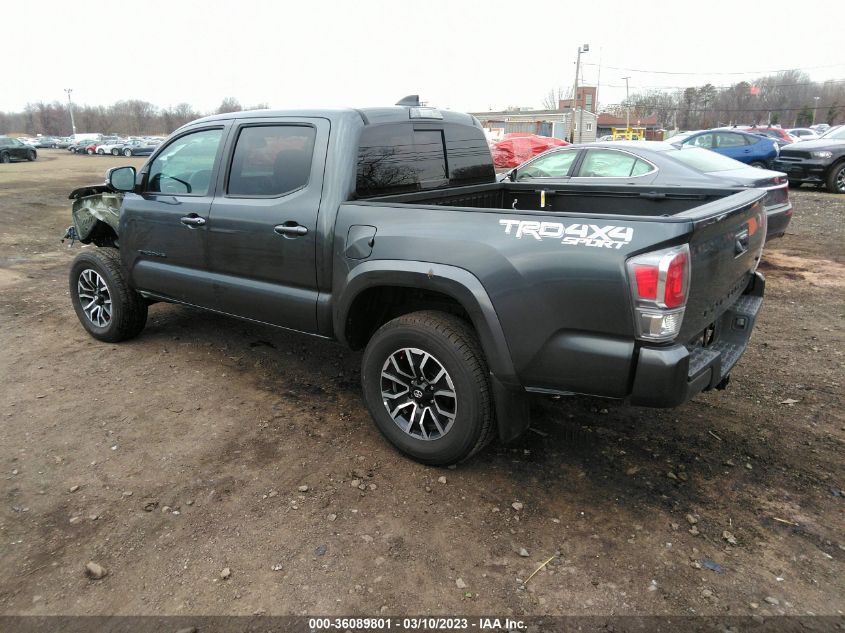 2022 TOYOTA TACOMA 4WD SR/SR5/TRD SPORT VIN: 3TMCZ5AN9NM527971