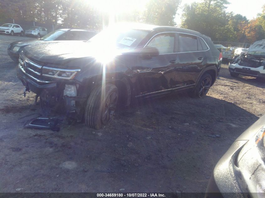 2022 VOLKSWAGEN ATLAS CROSS SPORT 2.0T SEL R-LINE VIN: 1V2SC2CA8NC223858