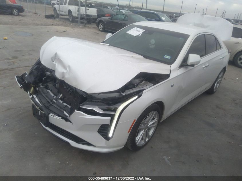 2021 CADILLAC CT4 LUXURY VIN: 1G6DA5RK7M0117566