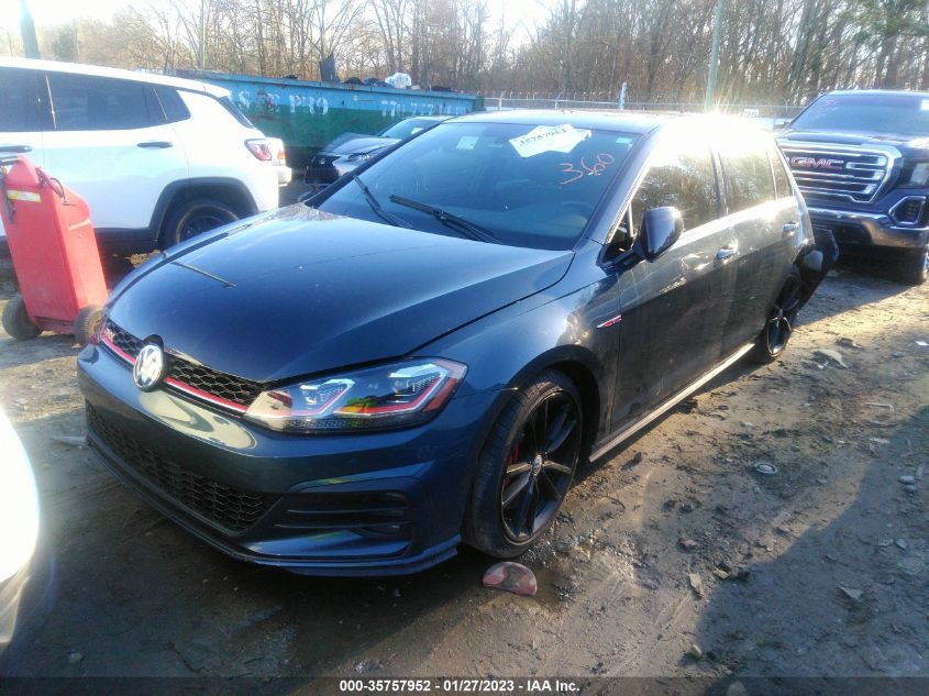2021 VOLKSWAGEN GOLF GTI S VIN: 3VW6T7AU4MM002586