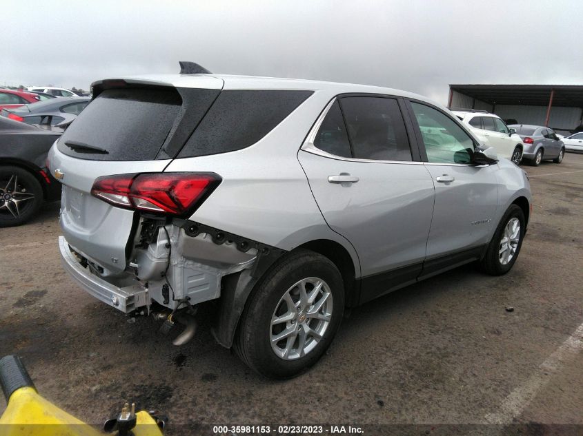 2022 CHEVROLET EQUINOX LT VIN: 3GNAXJEV1NL137332