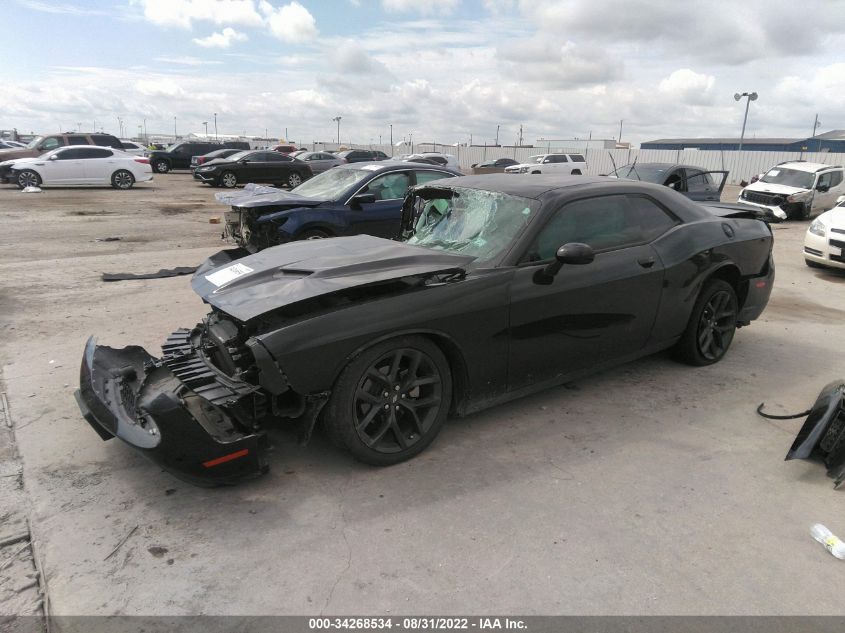 2021 DODGE CHALLENGER SXT VIN: 2C3CDZAG2MH590967