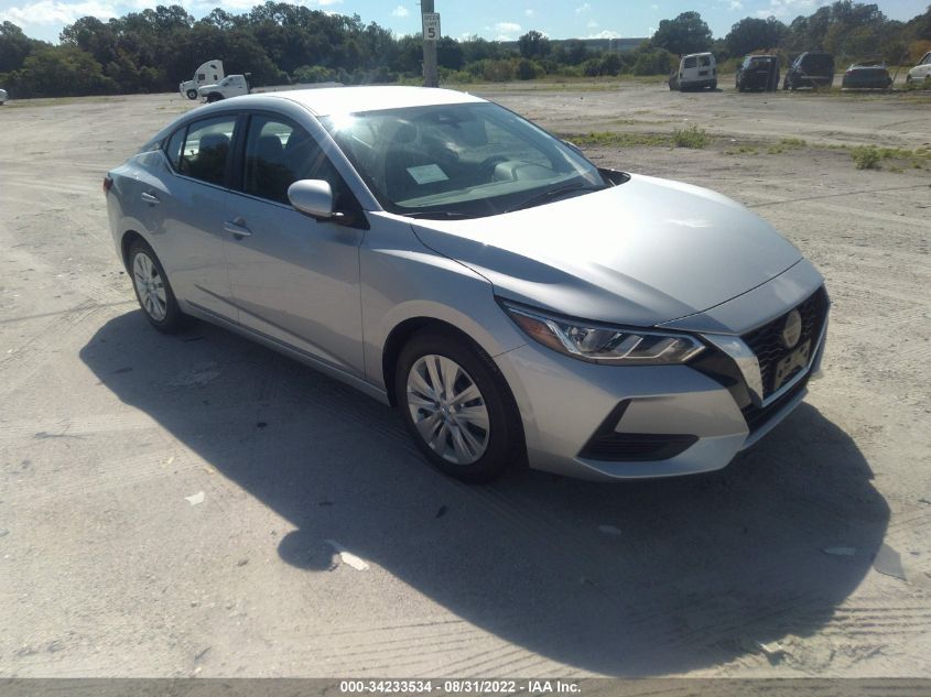 2022 NISSAN SENTRA S VIN: 3N1AB8BV4NY287462