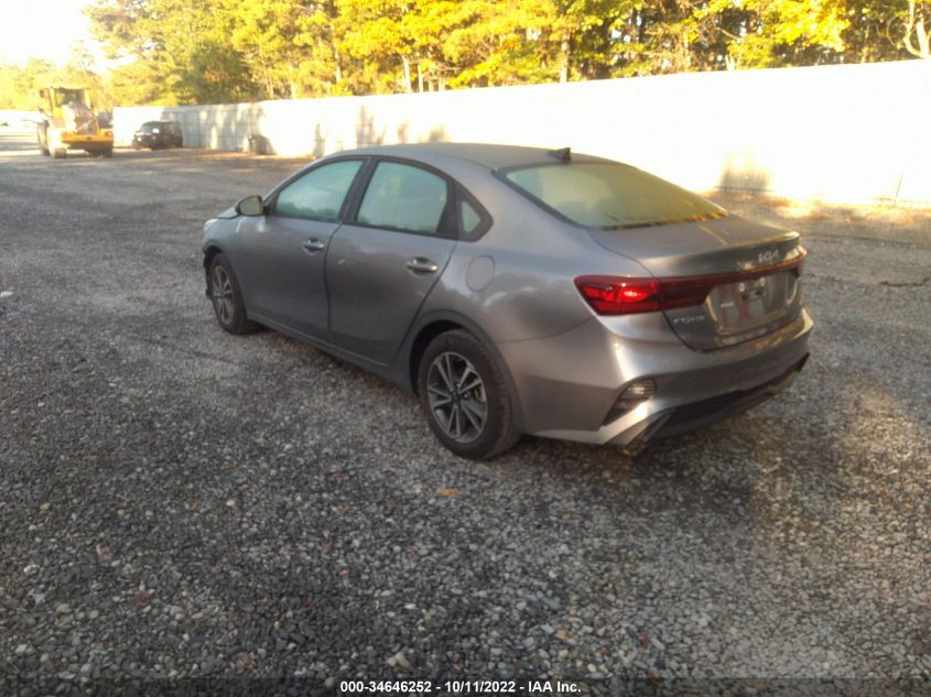 2022 KIA FORTE LXS VIN: 3KPF24AD1NE500874