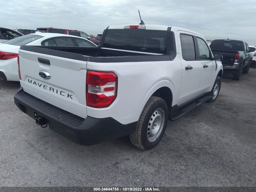2022 FORD MAVERICK XL VIN: 3FTTW8E94NRA71341