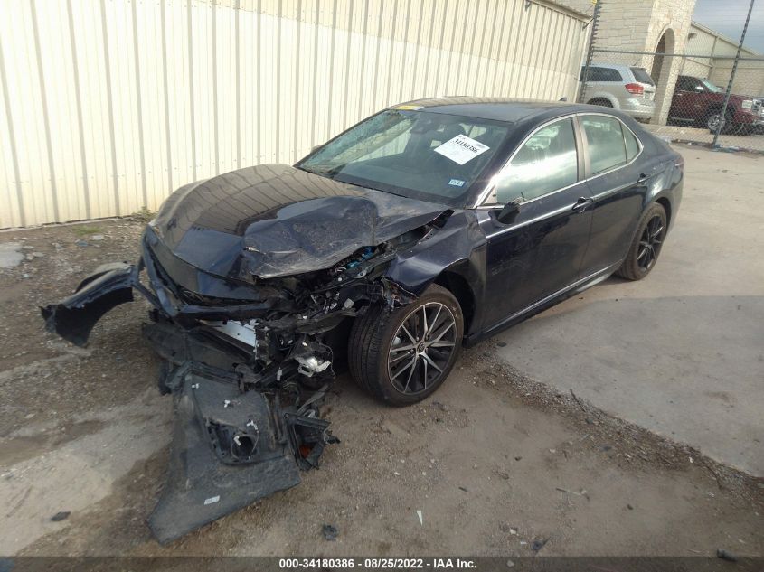 2022 TOYOTA CAMRY SE VIN: 4T1G11AK8NU653284