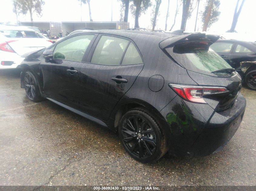 2022 TOYOTA COROLLA HATCHBACK SE/NIGHTSHADE/XSE VIN: JTND4MBE2N3157469