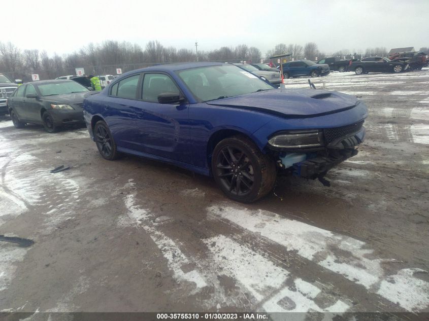 2022 DODGE CHARGER GT VIN: 2C3CDXMG7NH123366