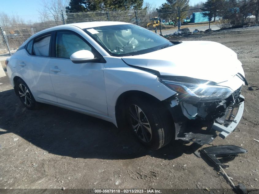 2022 NISSAN SENTRA SV VIN: 3N1AB8CV2NY315080