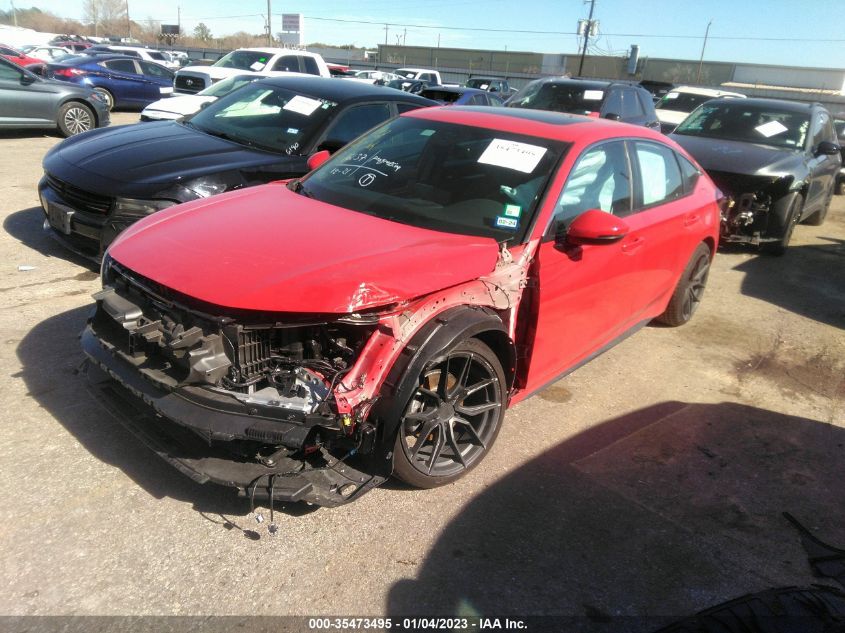 2022 HONDA CIVIC HATCHBACK SPORT TOURING VIN: 19XFL1H82NE010996