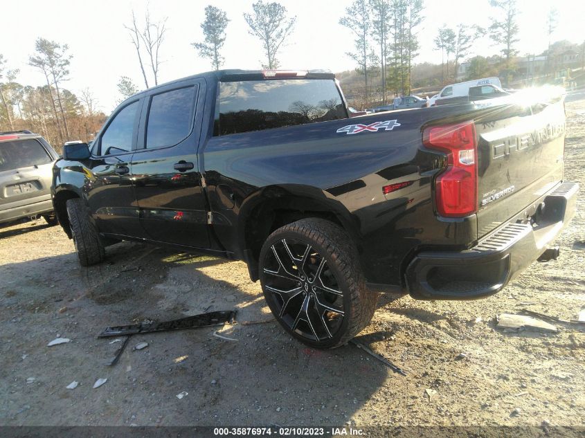 2022 CHEVROLET SILVERADO 1500 LTD CUSTOM VIN: 1GCPYBEK0NZ125726