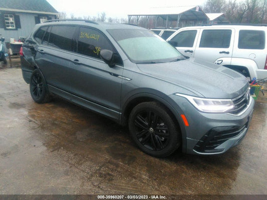 2022 VOLKSWAGEN TIGUAN SE R-LINE BLACK VIN: 3VVCB7AX0NM104392