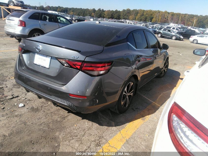 2021 NISSAN SENTRA SV VIN: 3N1AB8CV1MY236871