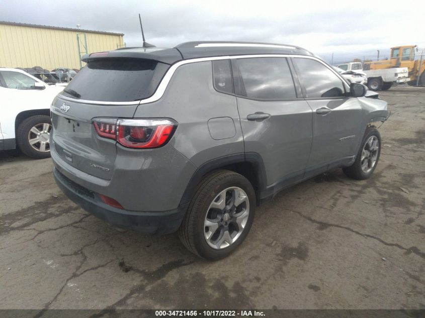 2020 JEEP COMPASS LIMITED VIN: 3C4NJDCB0LT255343