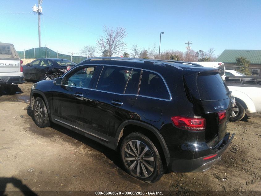 2022 MERCEDES-BENZ GLB GLB 250 VIN: W1N4M4HB9NW200603