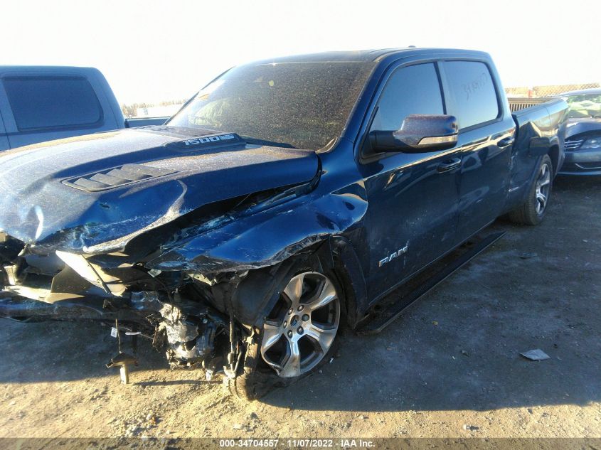 2022 RAM 1500 LARAMIE VIN: 1C6SRFRT8NN387946
