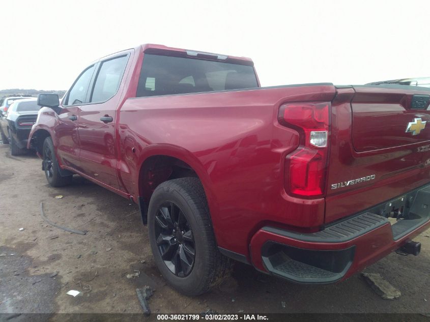 2022 CHEVROLET SILVERADO 1500 LTD CUSTOM VIN: 3GCPWBEK8NG146846