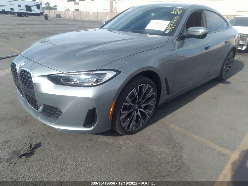 2022 BMW 4 SERIES 430I VIN: WBA63AV06NFM97475