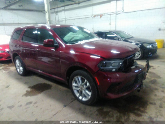 2022 DODGE DURANGO GT VIN: 1C4RDJDG7NC104953