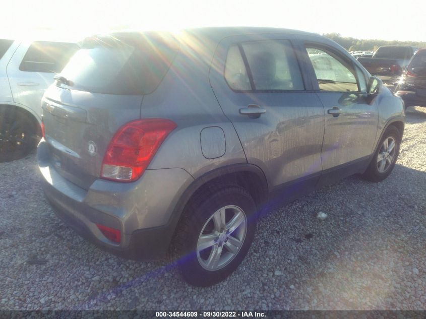 2020 CHEVROLET TRAX LS VIN: 3GNCJKSB4LL202682