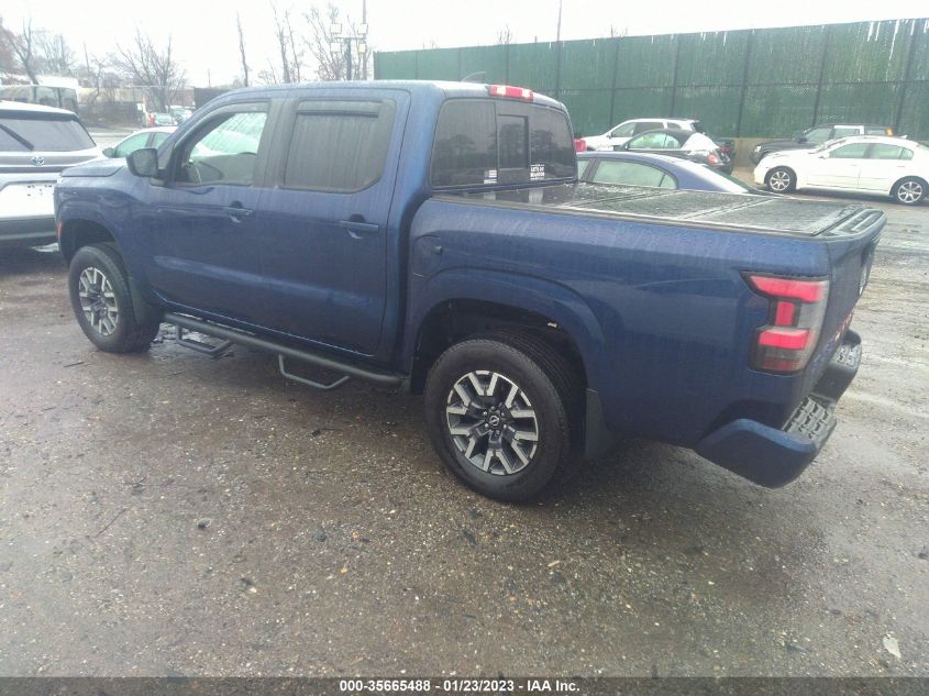 2022 NISSAN FRONTIER SV VIN: 1N6ED1EK5NN603821