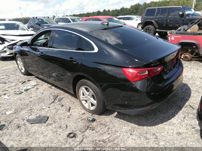 2020 CHEVROLET MALIBU LS VIN: 1G1ZB5ST5LF014590