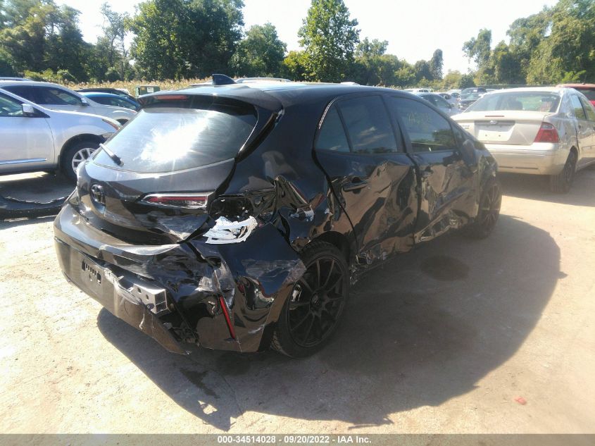 2021 TOYOTA COROLLA HATCHBACK SE/XSE/NIGHTSHADE VIN: JTND4MBE0M3121651