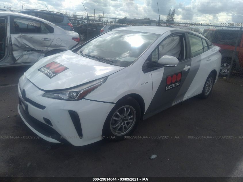 2020 TOYOTA PRIUS L ECO/LE/XLE/LIMITED VIN: JTDKARFUXL3122176