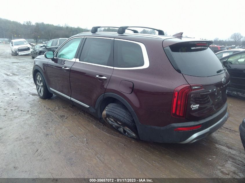 2021 KIA TELLURIDE S VIN: 5XYP6DHC8MG158296