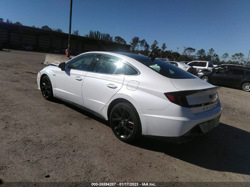 2022 HYUNDAI SONATA N LINE NIGHT EDITION VIN: 5NPEK4JC9NH147797