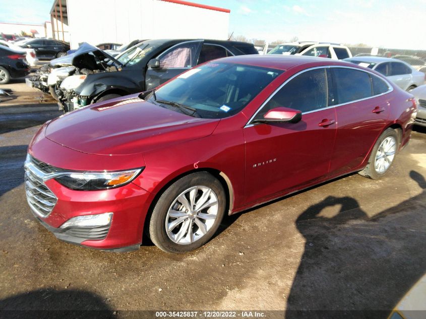 2022 CHEVROLET MALIBU LT VIN: 1G1ZD5ST6NF160378