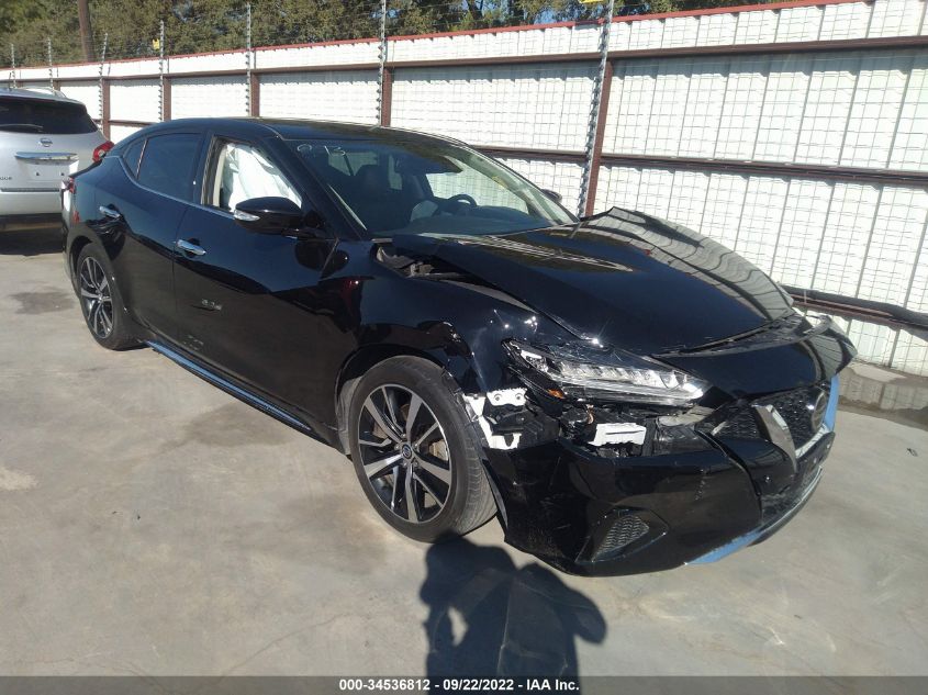 2021 NISSAN MAXIMA SV VIN: 1N4AA6CV0MC504828