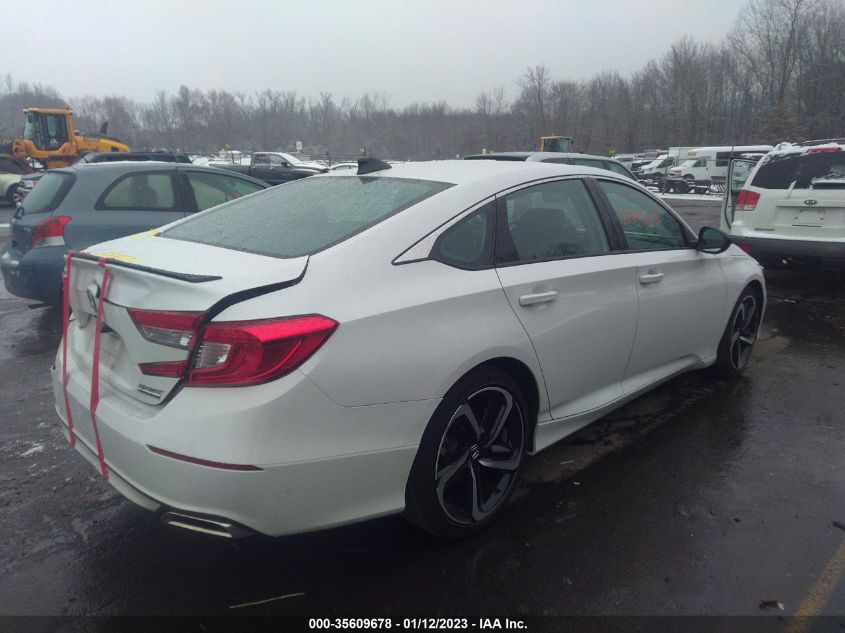 2021 HONDA ACCORD SEDAN SPORT SE VIN: 1HGCV1F42MA023750