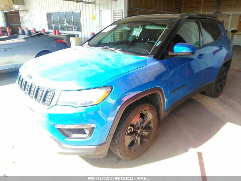 2021 JEEP COMPASS ALTITUDE VIN: 3C4NJDBB2MT503983
