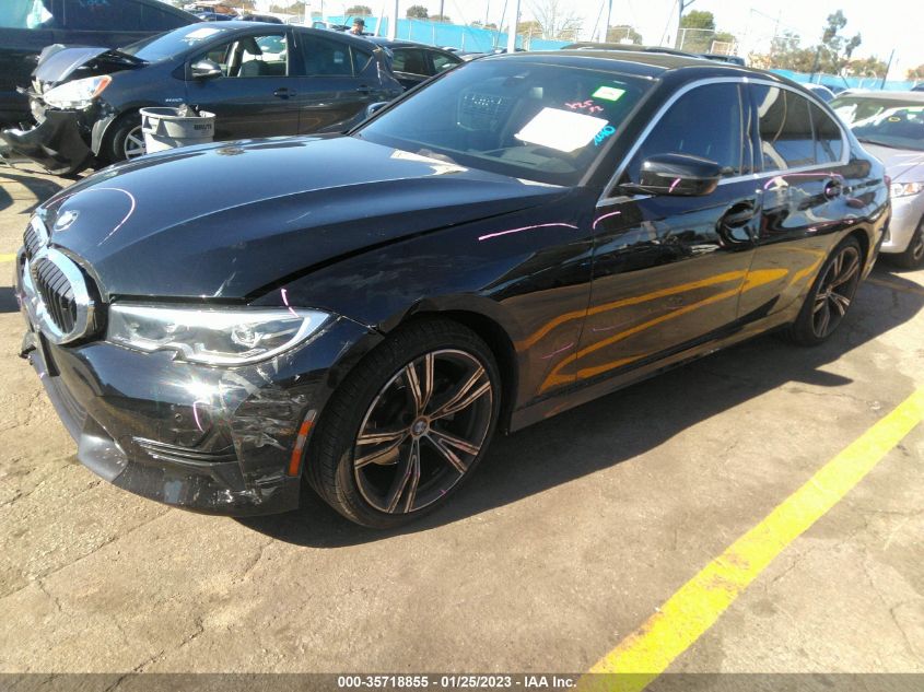 2021 BMW 3 SERIES 330I VIN: 3MW5R1J08M8C00519